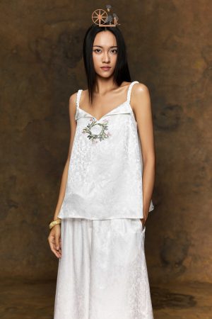 Áo Lan Mộng - Orchidée Top Thêu